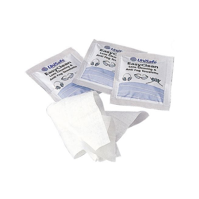 Unisafe Easyclean Lens Cleaning Towelettes (300 per box)