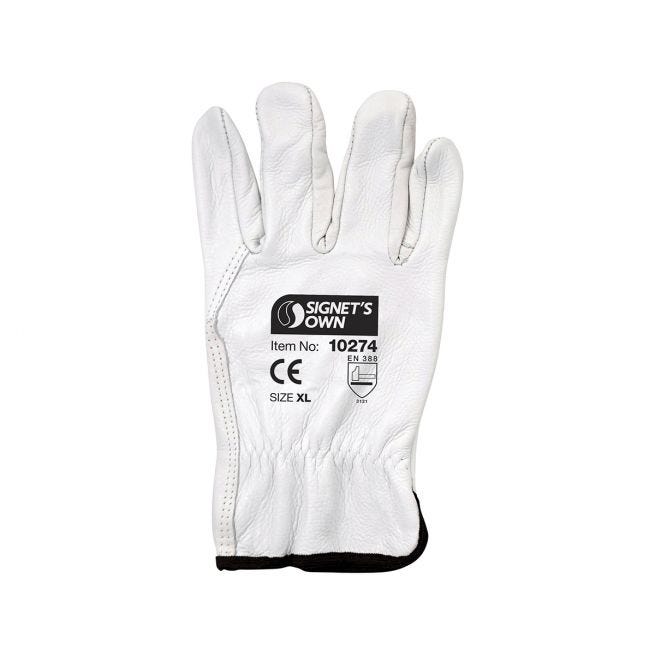 Kupa's Own Cowhide Riggers Gloves - Extra Large (12 Pairs Per Box)