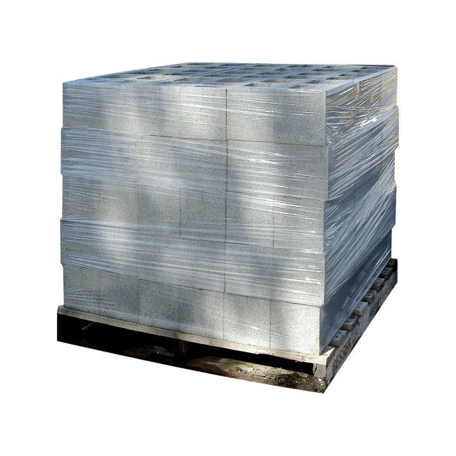 Kupa's Own Cast Machine Pallet Wrap - 500mm X 1630m X 20um Black