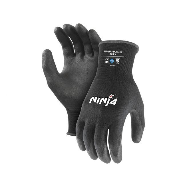 Ninja P4001 Palm Coated Handling Gloves - Medium (12 pairs per carton)