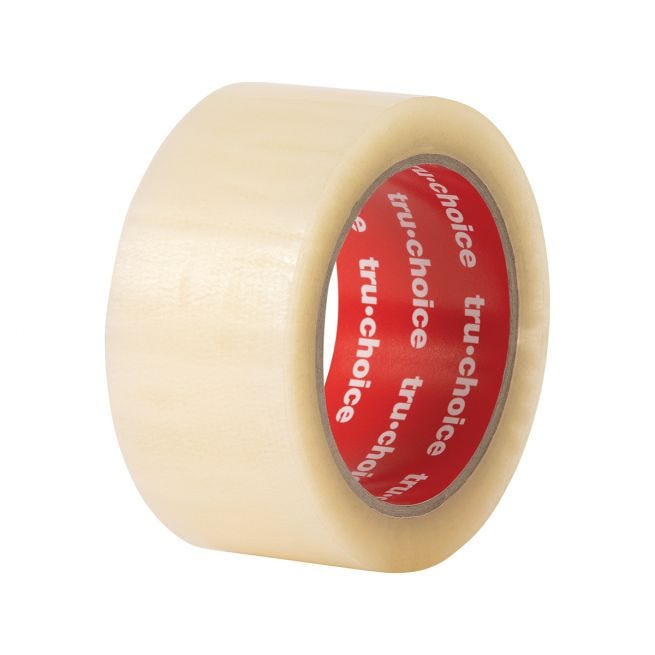 TRUCHOICE ACRYLIC TAPE 48MM X 75M CL