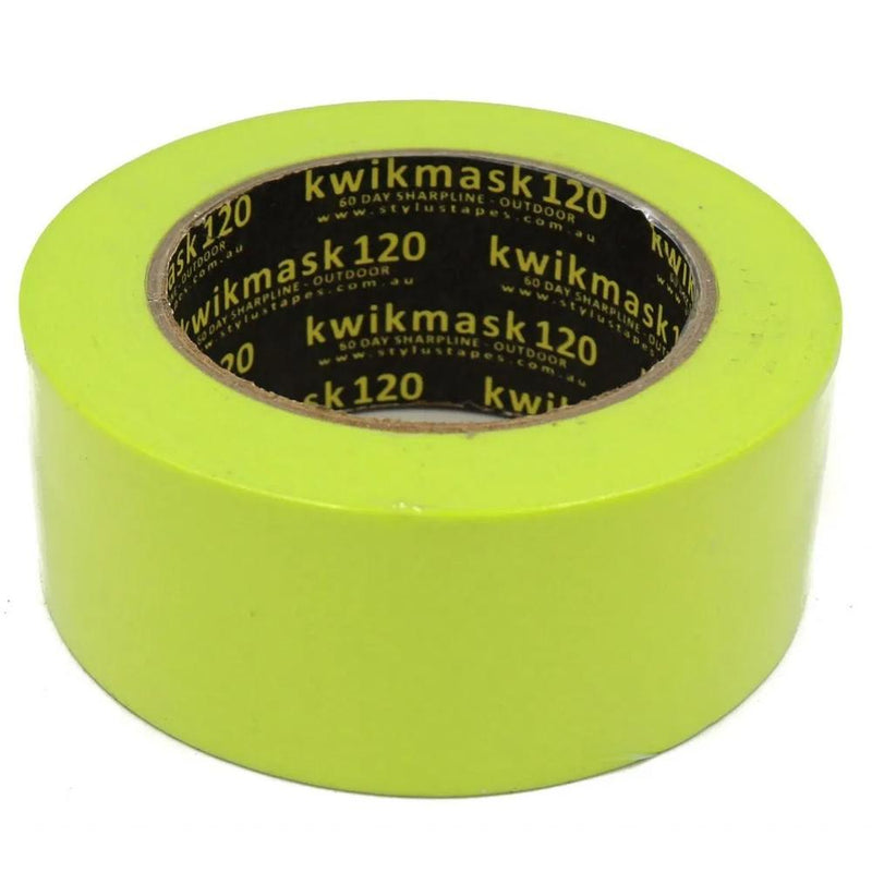 Kwikmask 120 Green 60 Days Sharp Line - Indoors & Outdoors Masking Tape