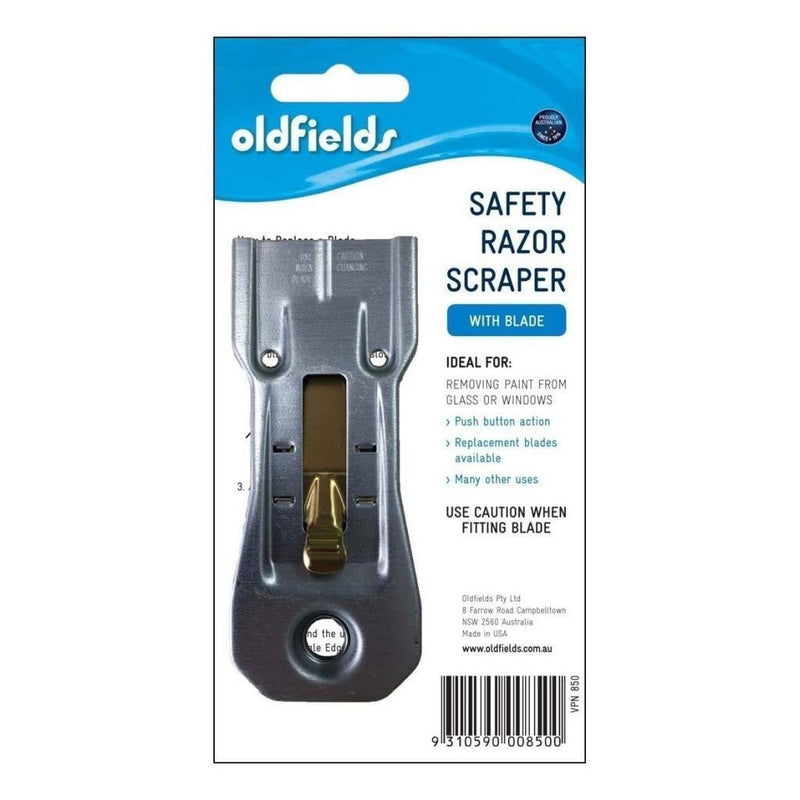 Oldfields Craftsman Metal Safety Razor Scraper