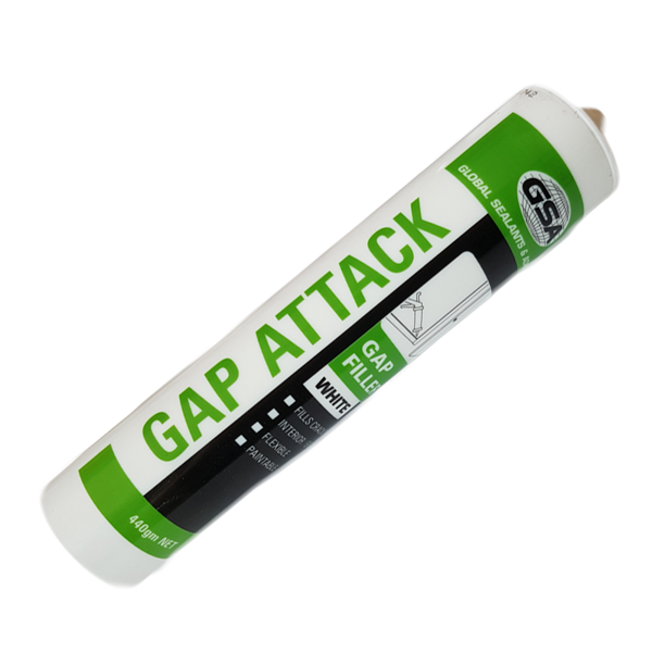 GSA No More Gap Attack Acrylic Sealant White 440GM