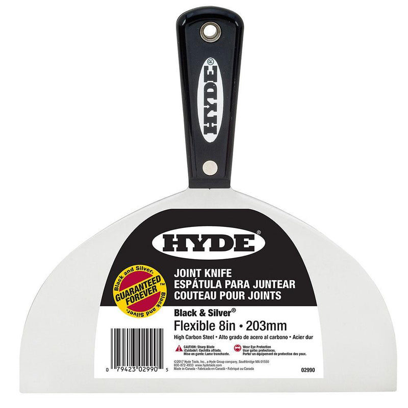 Hyde Flexible High Carbon Steel Black & Silver Joint Knife