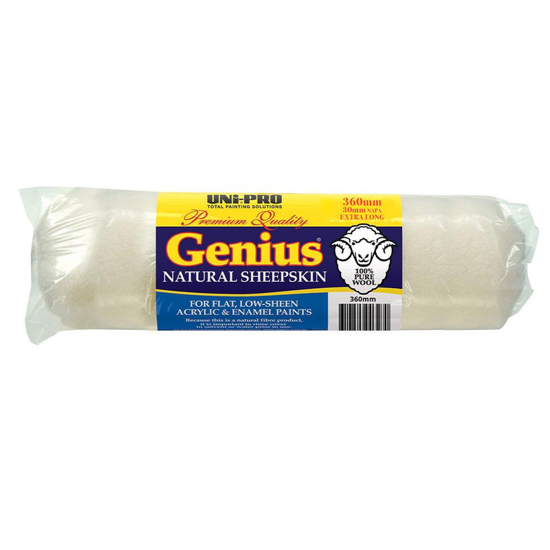 Uni-Pro Genius Sheepskin Roller Covers 360mm nap 30mm