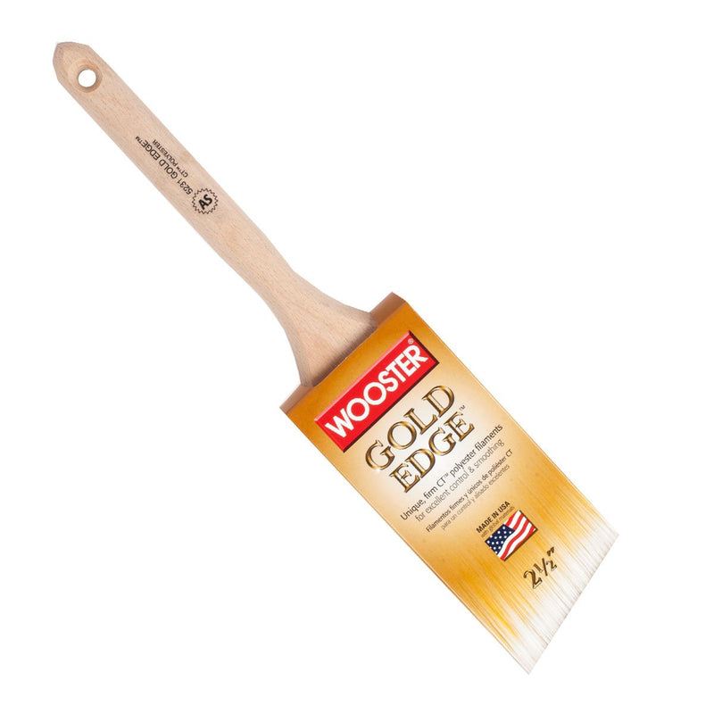 Wooster Gold Edge Angle Sash Brush