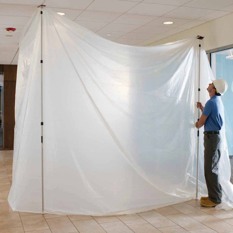 Zip Wall Clear Polyethylene Sheeting