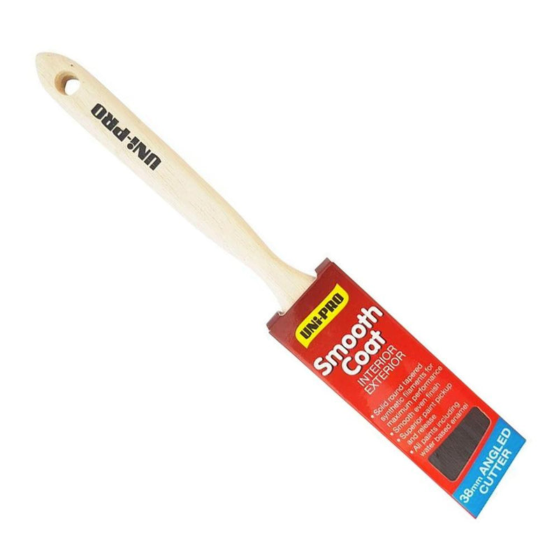 Uni-Pro Smooth Coat Angled Cutter Paint Brushes