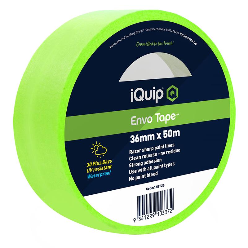 iQuip 30-Day Envo Masking Tape 36mm x 50m 16ET36