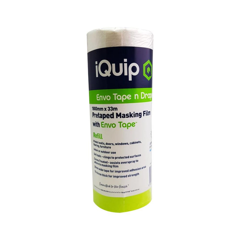 iQuip Envo Pretaped Masking Film Refill - Box of 24 - Bulk Special