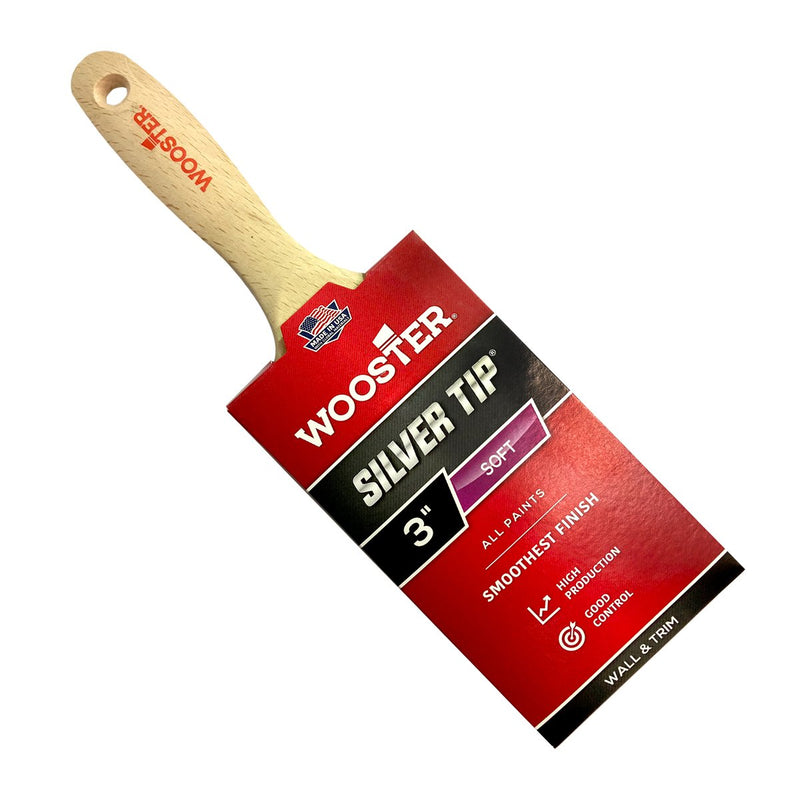 Wooster Silver Tip Varnish (5222) paint brushes